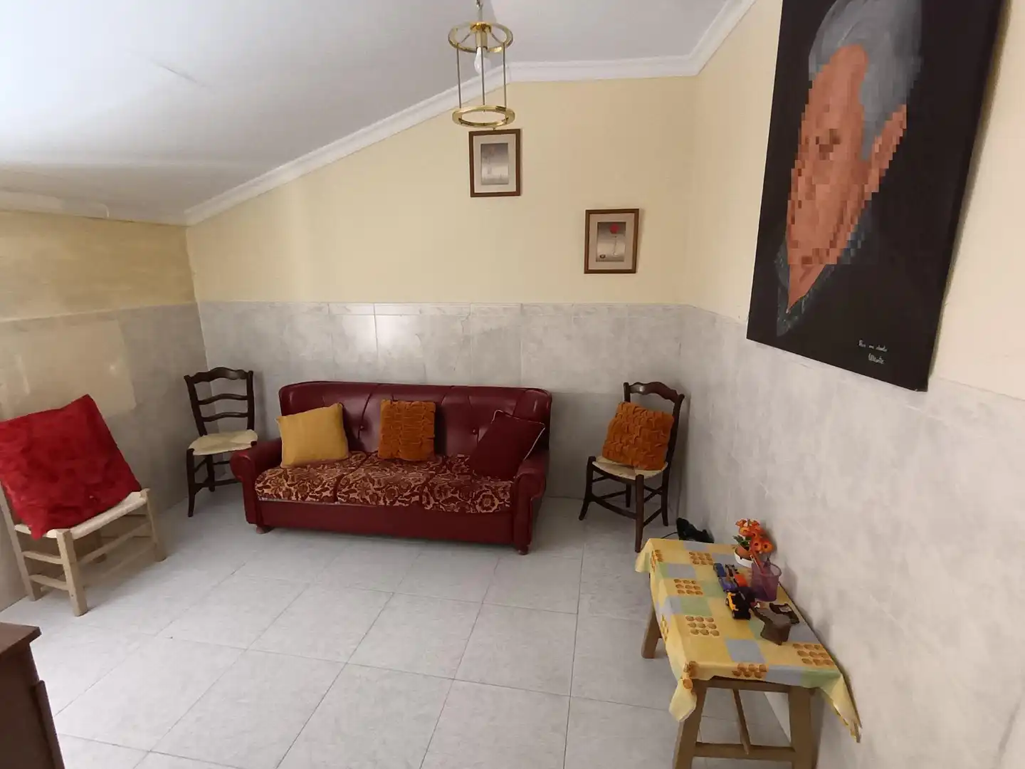 Sala d'estar de Casa o xalet en venda en Puertollano amb Terrassa i Traster