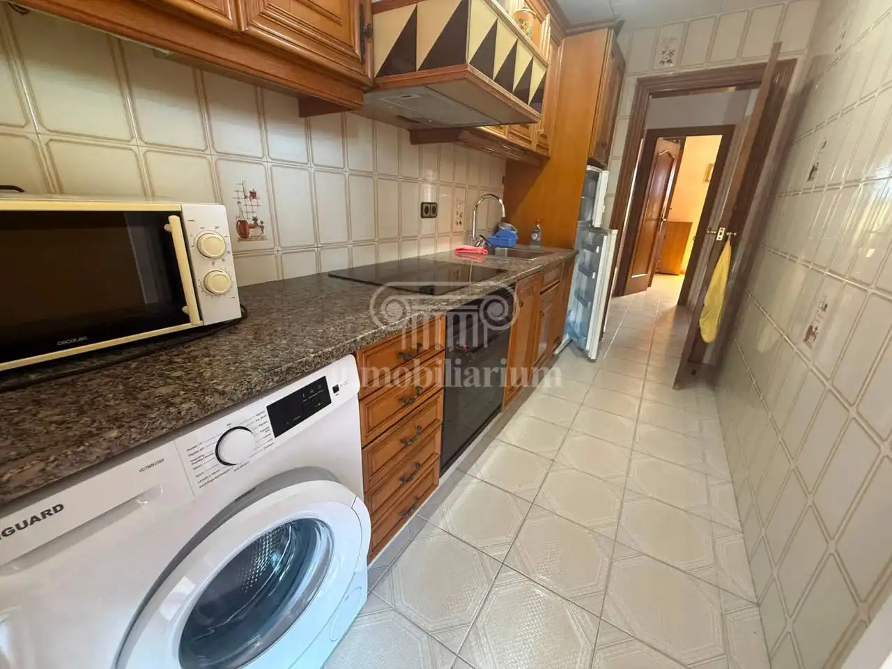 Kitchen of Flat for sale in Lloret de Mar  with Terrace, Furnished and Community pool