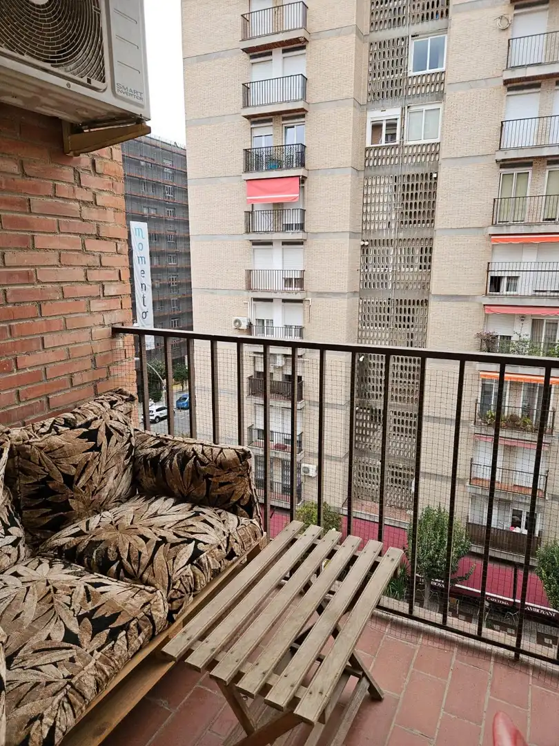 Balcony of Flat for rent in Genil