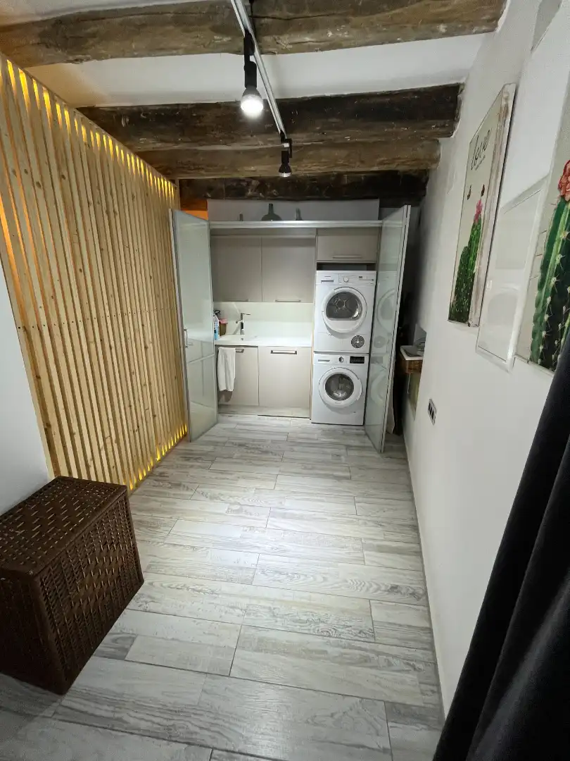 Cocina de Casa adosada en venta en Manlleu con Calefacción, Jardín privado y Parquet
