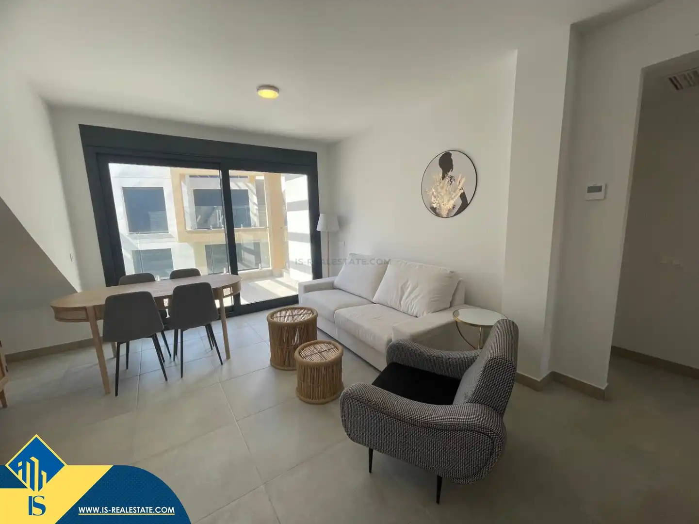 Living room of Flat for sale in Orihuela  with Terrace, Furnished and Oven