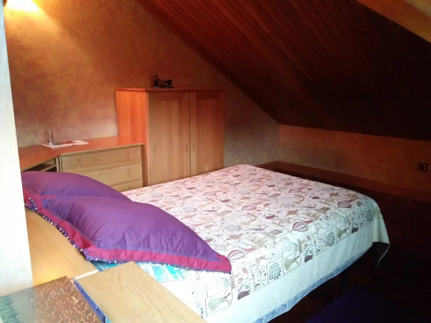 Schlafzimmer von Haus oder Chalet zur Miete in Castro-Urdiales mit Heizung, Privatgarten und Terrasse