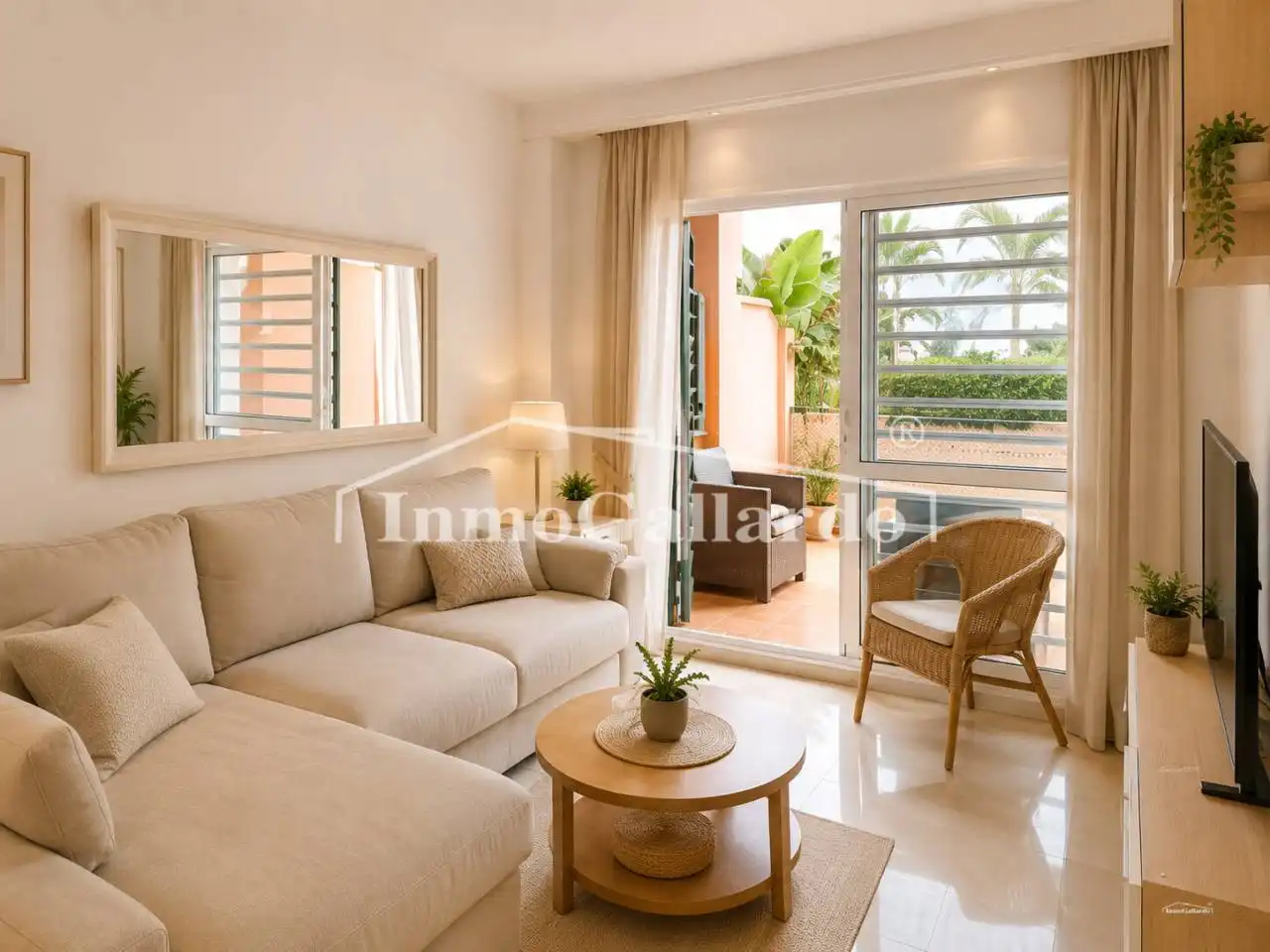 Sala de estar de Apartamento en venta en Rincón de la Victoria con Aire acondicionado, Calefacción y Terraza