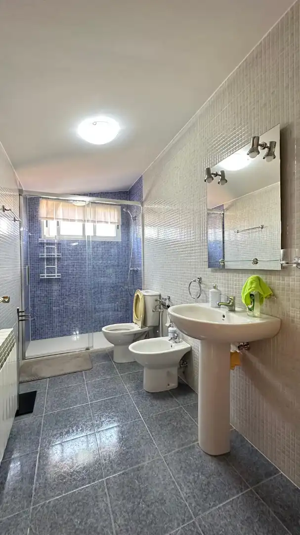 Bathroom of Apartments for sale in Valdorros  with Heating, Terrace and Furnished