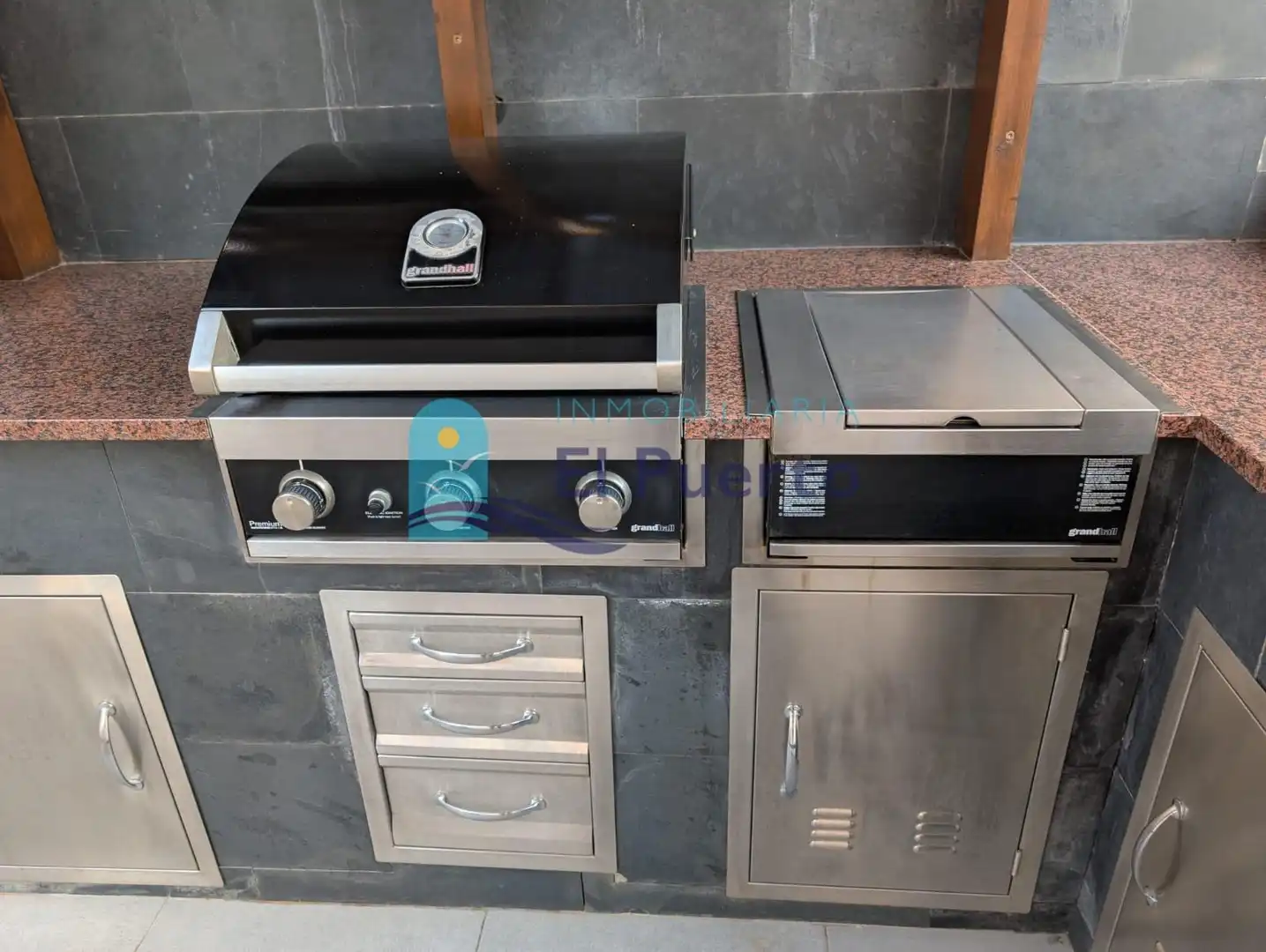 Kitchen of Houses for sale in Mazarrón  with Air Conditioner, Heating and Terrace