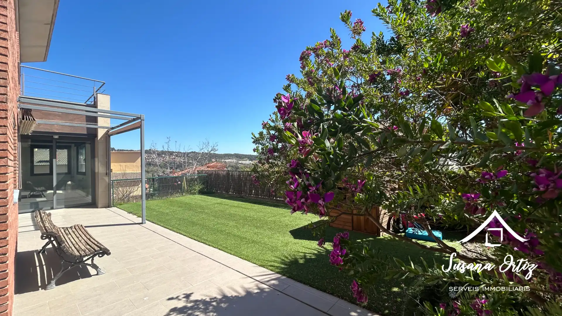 Terraza de Casa o chalet en venta en Abrera con Aire acondicionado, Calefacción y Jardín privado