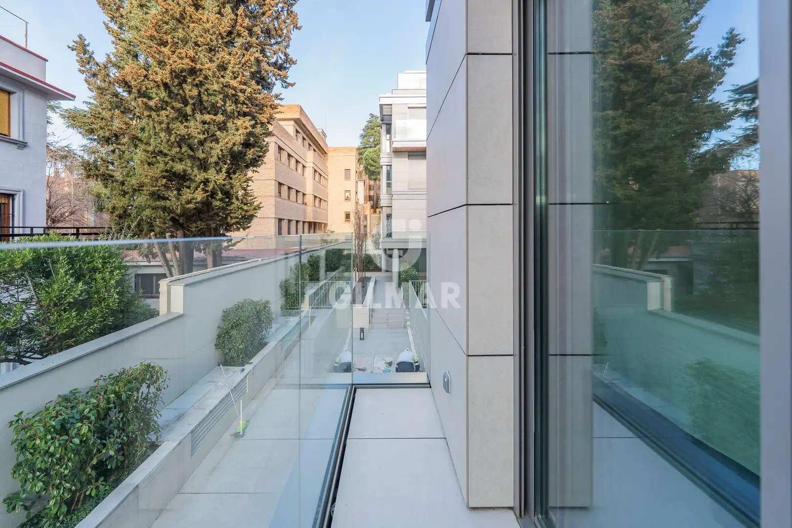 Terrace of Flat for sale in Madrid  with Heating, Private garden and Storage room