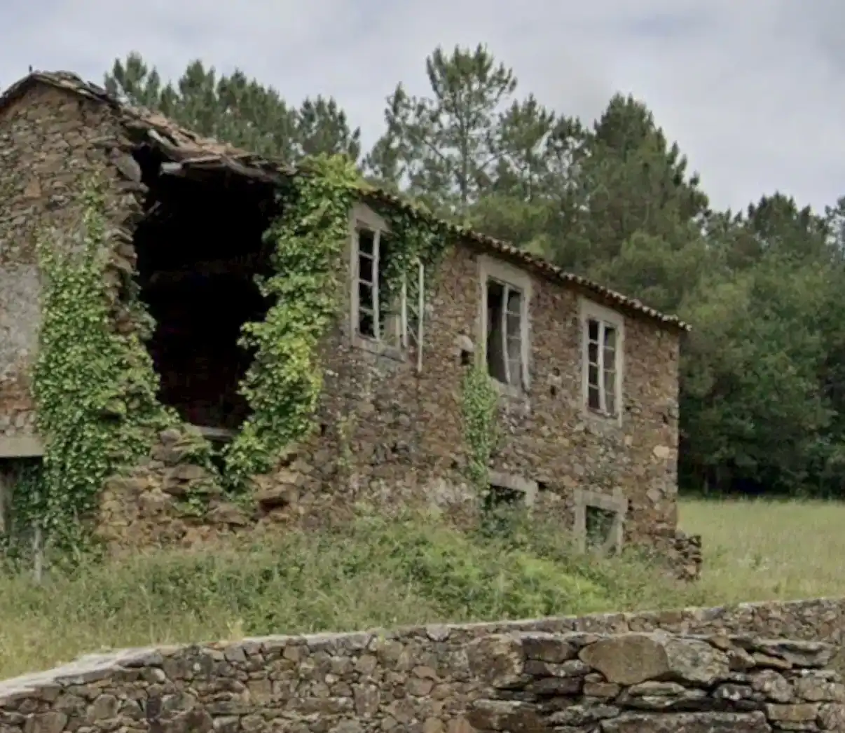 Vista exterior de Finca rústica en venda en Touro