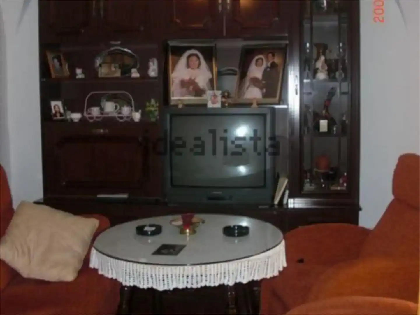 Sala d'estar de Casa adosada en venda en Zorita amb Traster