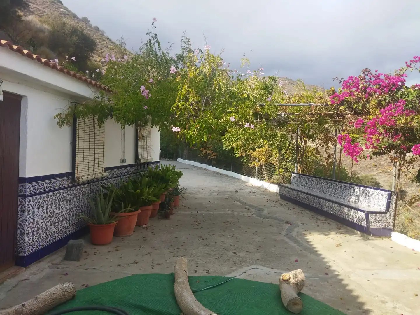Jardí de Finca rústica en venda en Almuñécar amb Jardí privat, Terrassa i Piscina