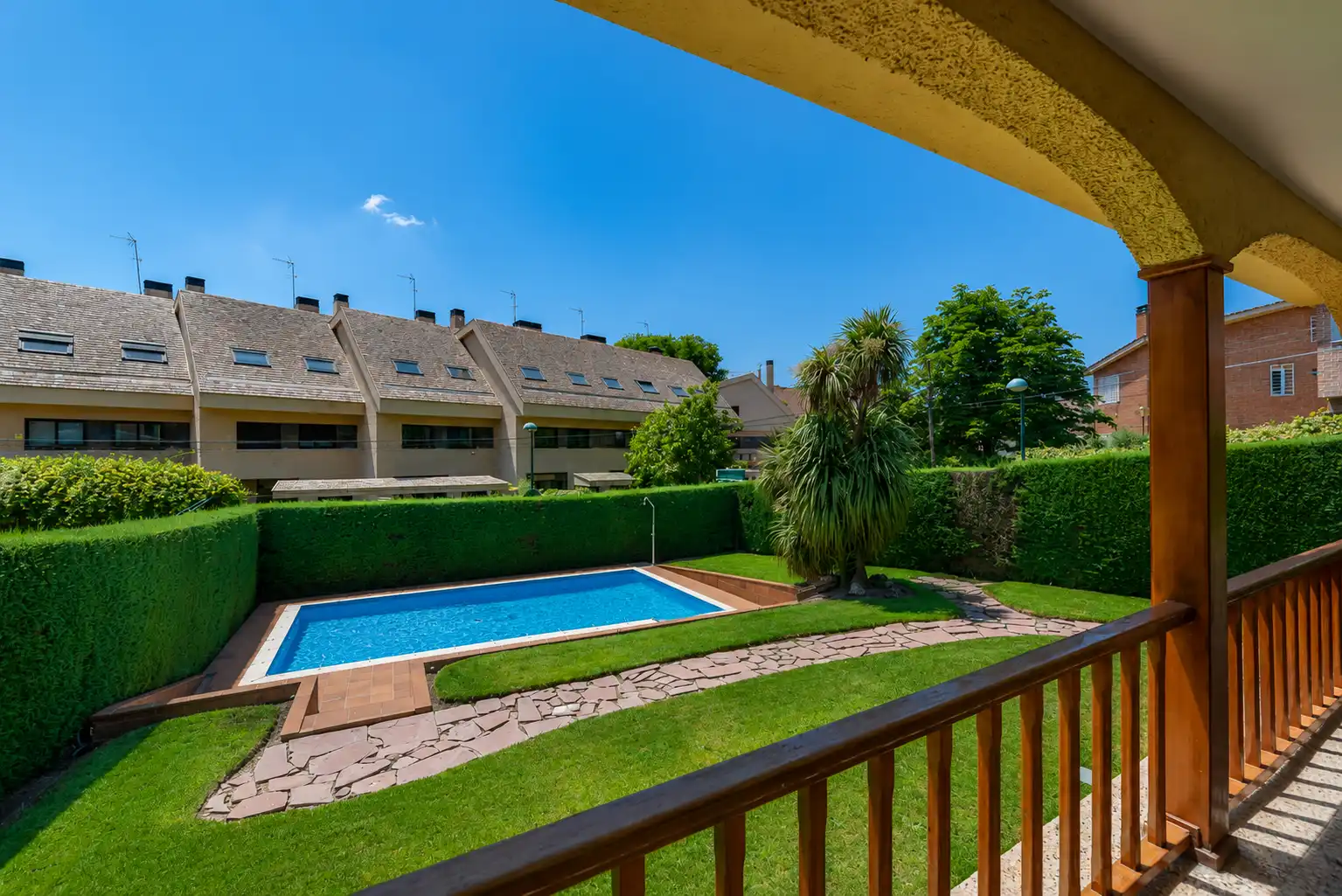 Piscina de Casa o xalet en venda en Pozuelo de Alarcón amb Calefacció, Jardí privat i Terrassa
