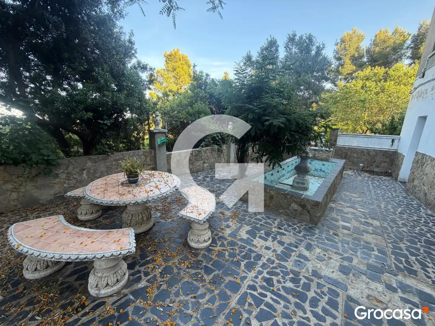 Terraza de Casa o chalet en venta en Vallirana con Calefacción, Jardín privado y Terraza