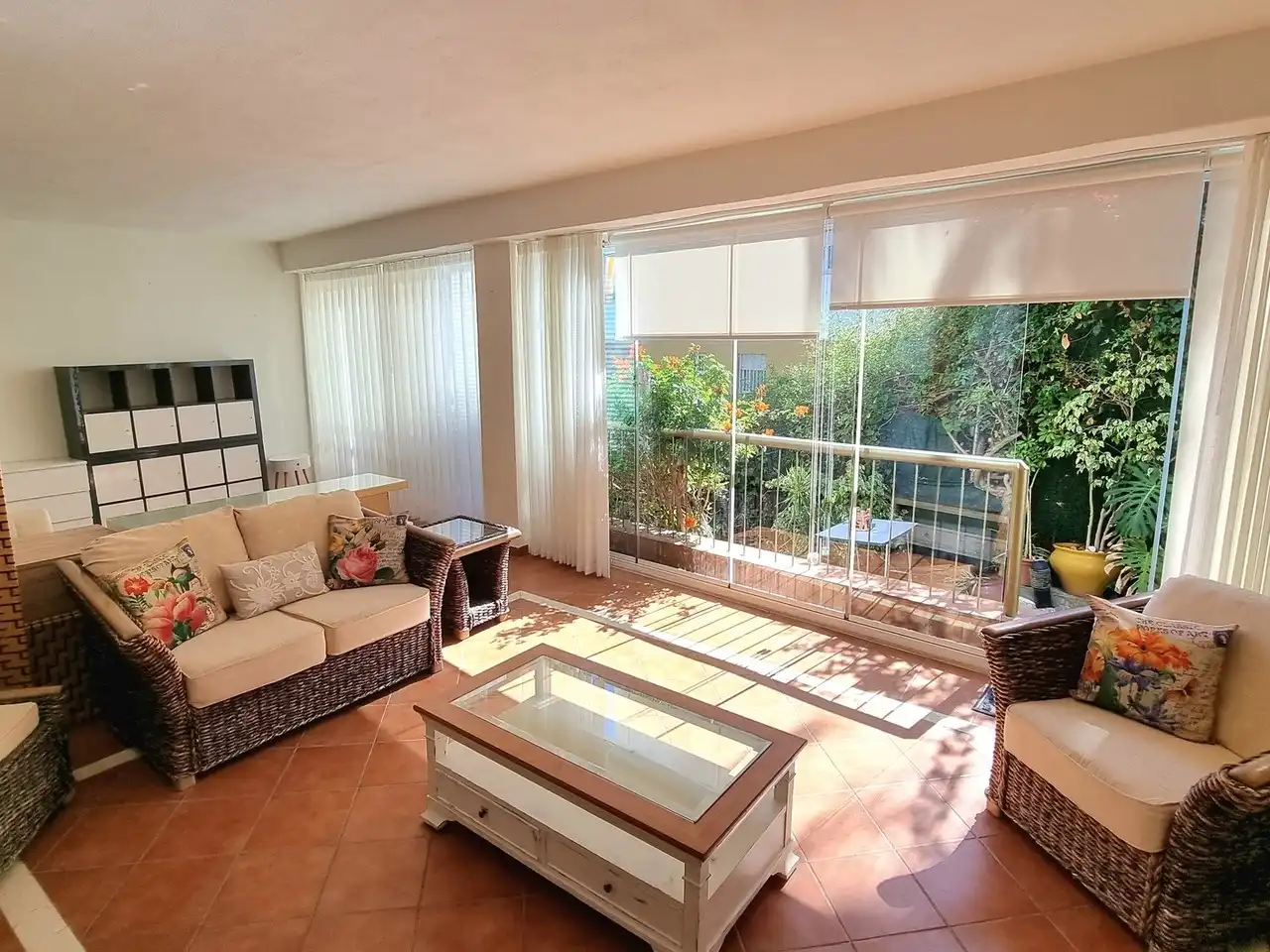 Sala de estar de Apartamento en venta en Mijas con Aire acondicionado, Terraza y Piscina