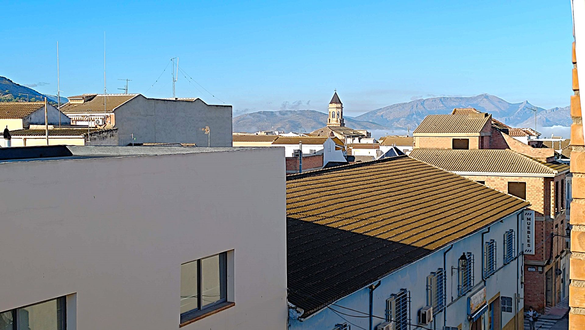Exterior view of Flat for sale in Mancha Real  with Air Conditioner, Terrace and Storage room