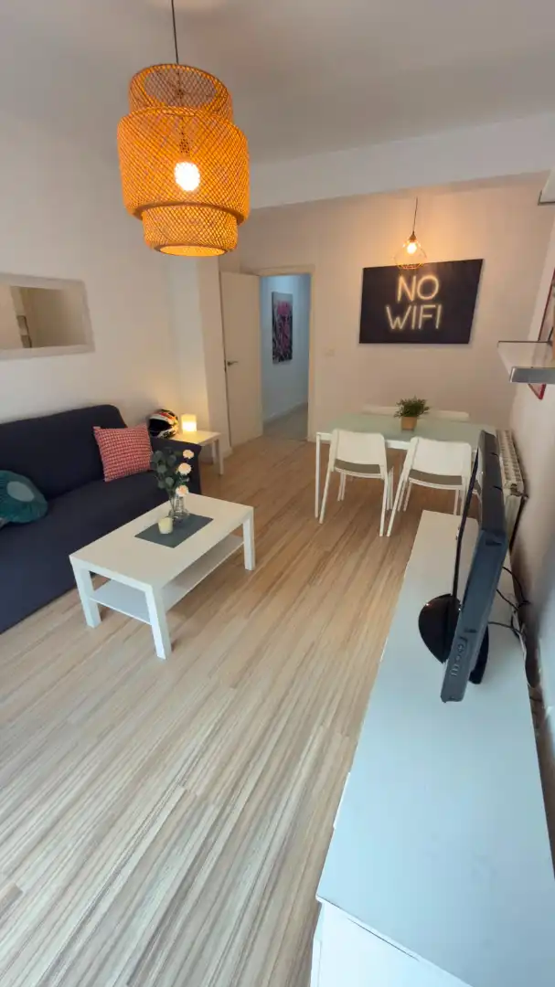 Sala de estar de Piso de alquiler en Granada con Aire acondicionado, Amueblado y Lavadora