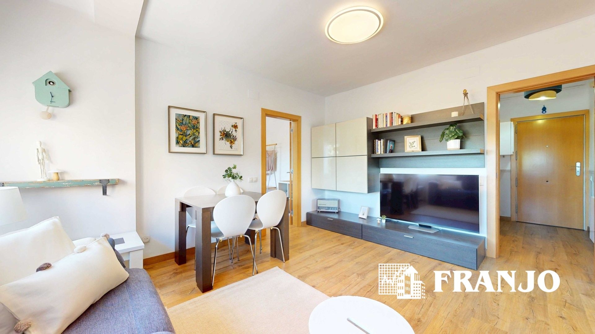 Sala d'estar de Pis en venda en Sabadell amb Aire condicionat i Calefacció