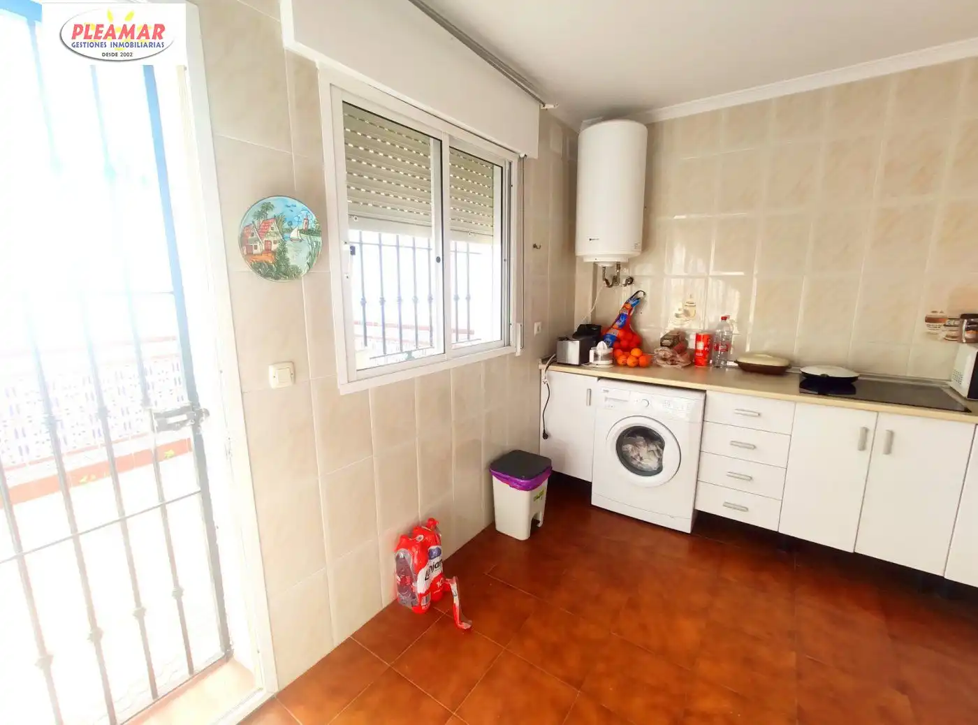 Cocina de Dúplex en venta en Chipiona con Terraza, Trastero y Amueblado