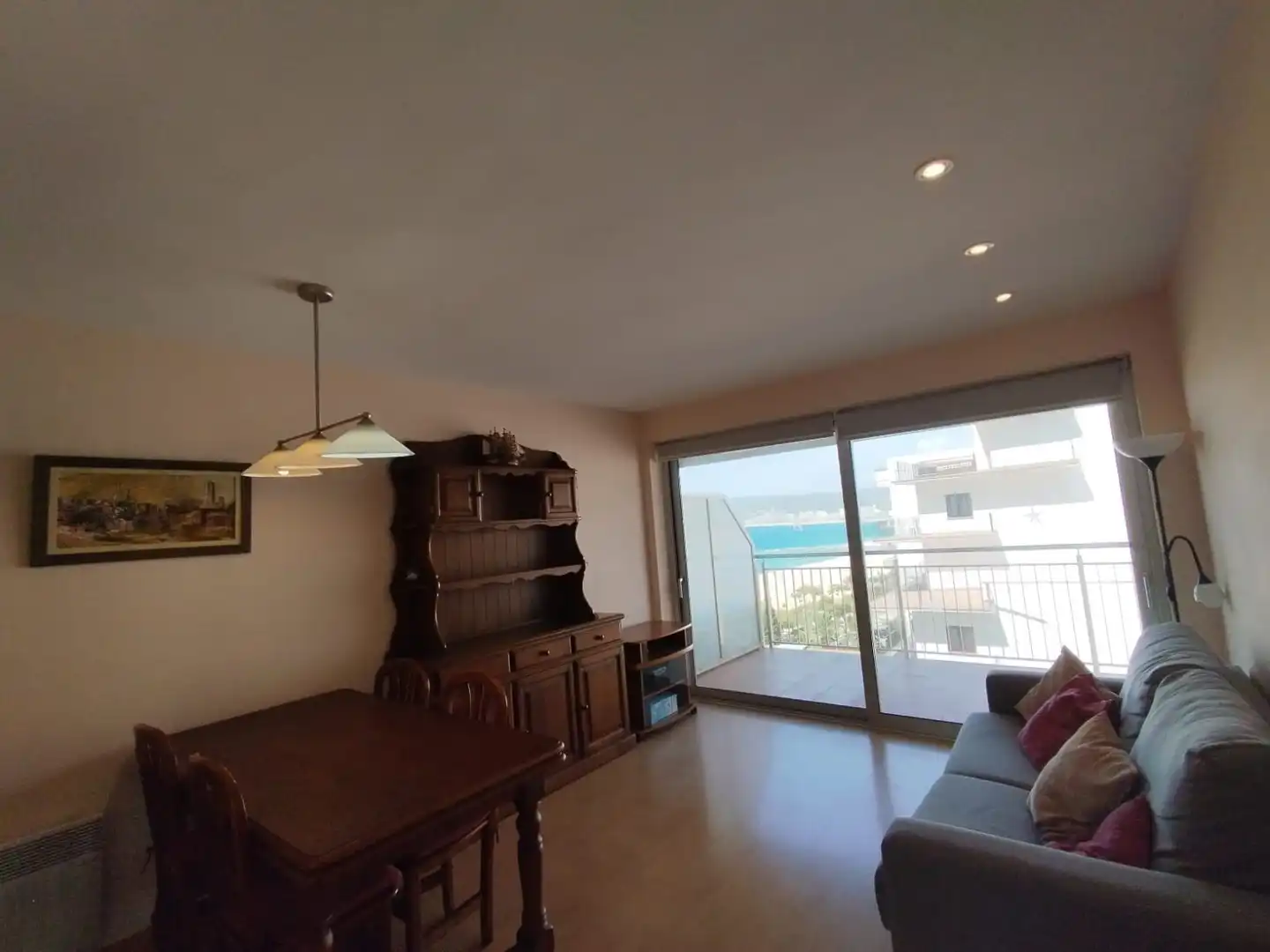 Sala de estar de Piso en venta en Palamós con Terraza