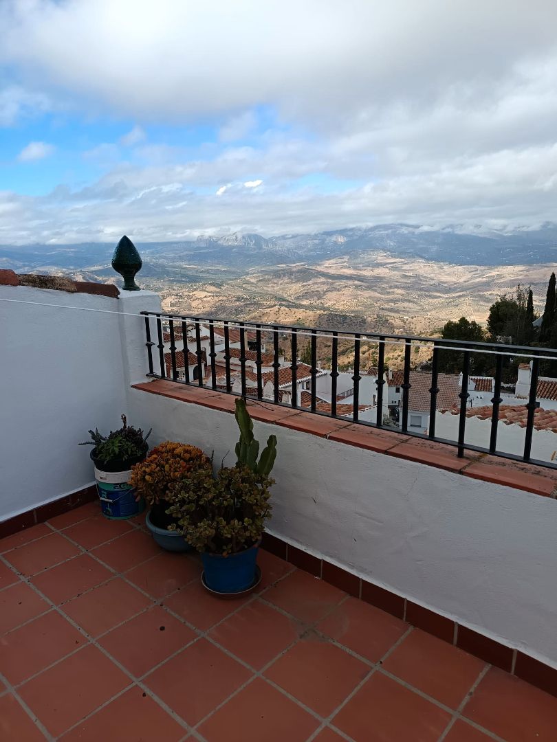 Balcony of Study to rent in Comares  with Terrace, Furnished and Washing machine