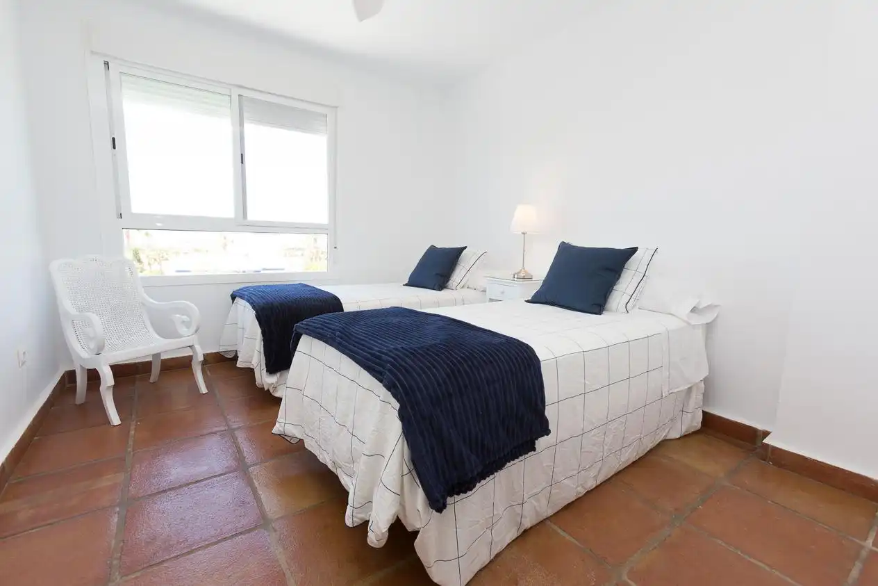 Habitación de Casa o chalet de alquiler en Sanlúcar de Barrameda con Aire acondicionado, Jardín privado y Terraza