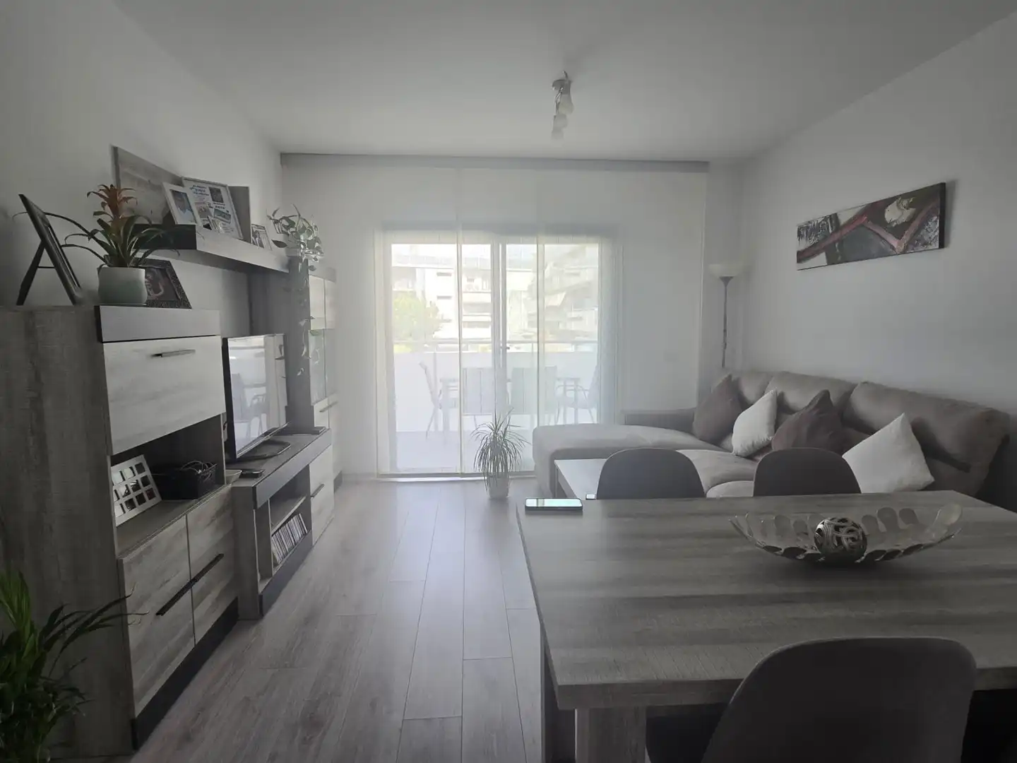 Living room of Flat for sale in Sant Pere de Ribes  with Air Conditioner, Terrace and Storage room