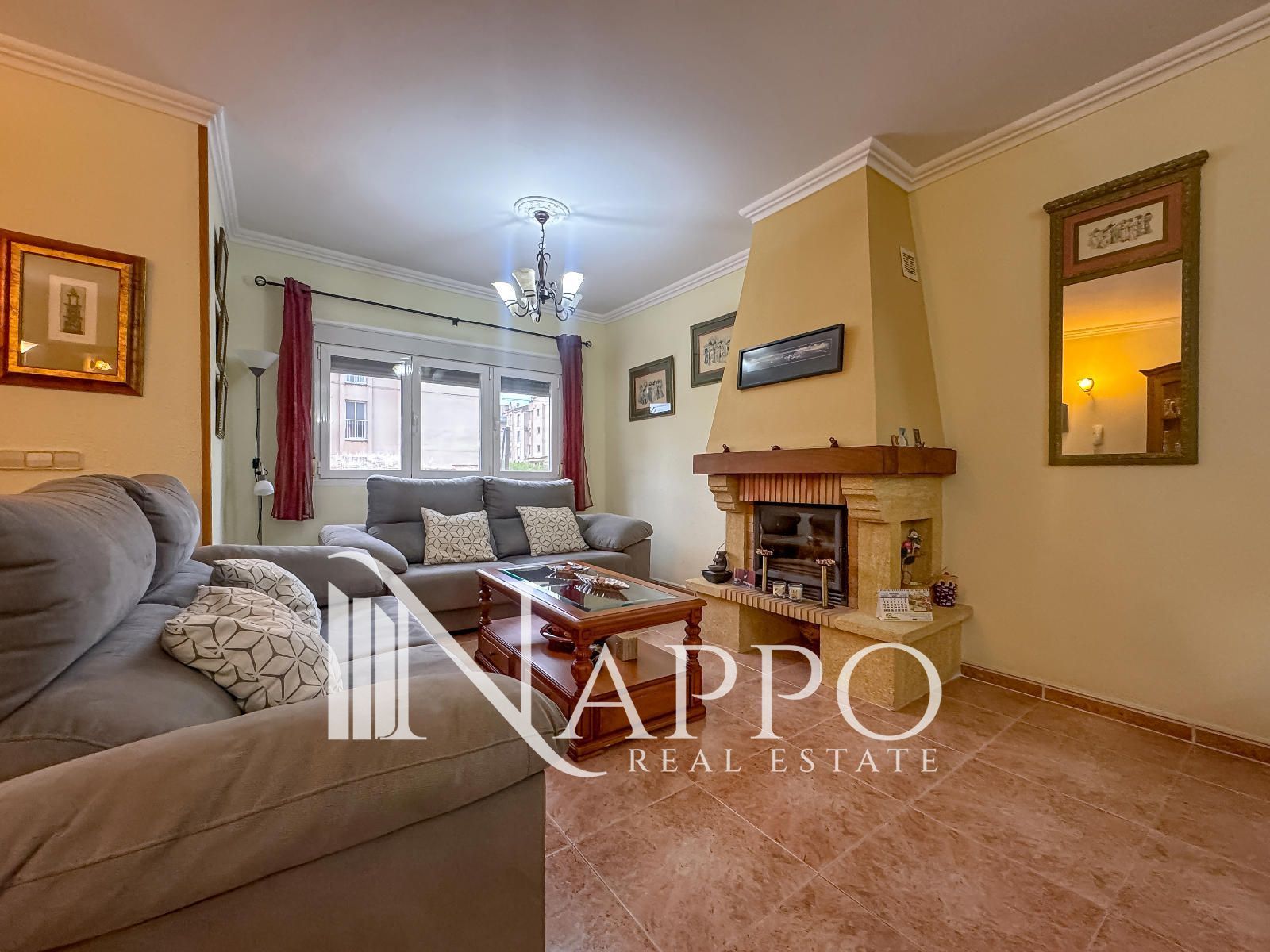 Sala d'estar de Casa o xalet en venda en Calvià amb Aire condicionat, Calefacció i Terrassa