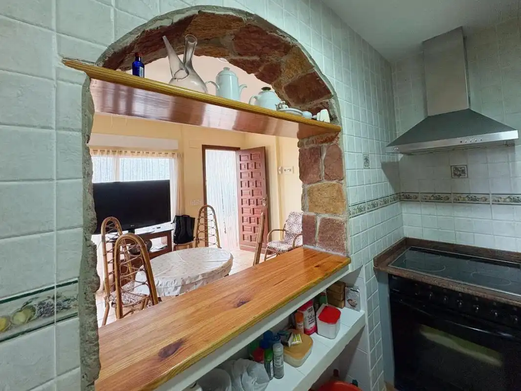 Cocina de Planta baja en venta en Cullera con Calefacción, Jardín privado y Terraza