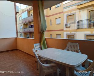 Balcony of Flat to rent in El Ejido  with Heating, Terrace and Furnished