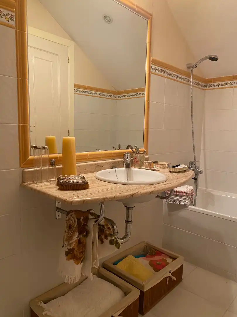 Baño de Casa adosada en venta en Brión con Calefacción, Jardín privado y Terraza