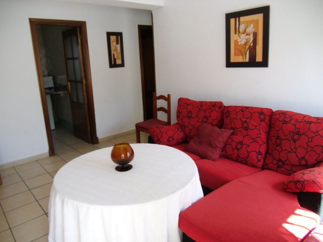 Living room of Flat to rent in Chiclana de la Frontera  with Terrace and Furnished