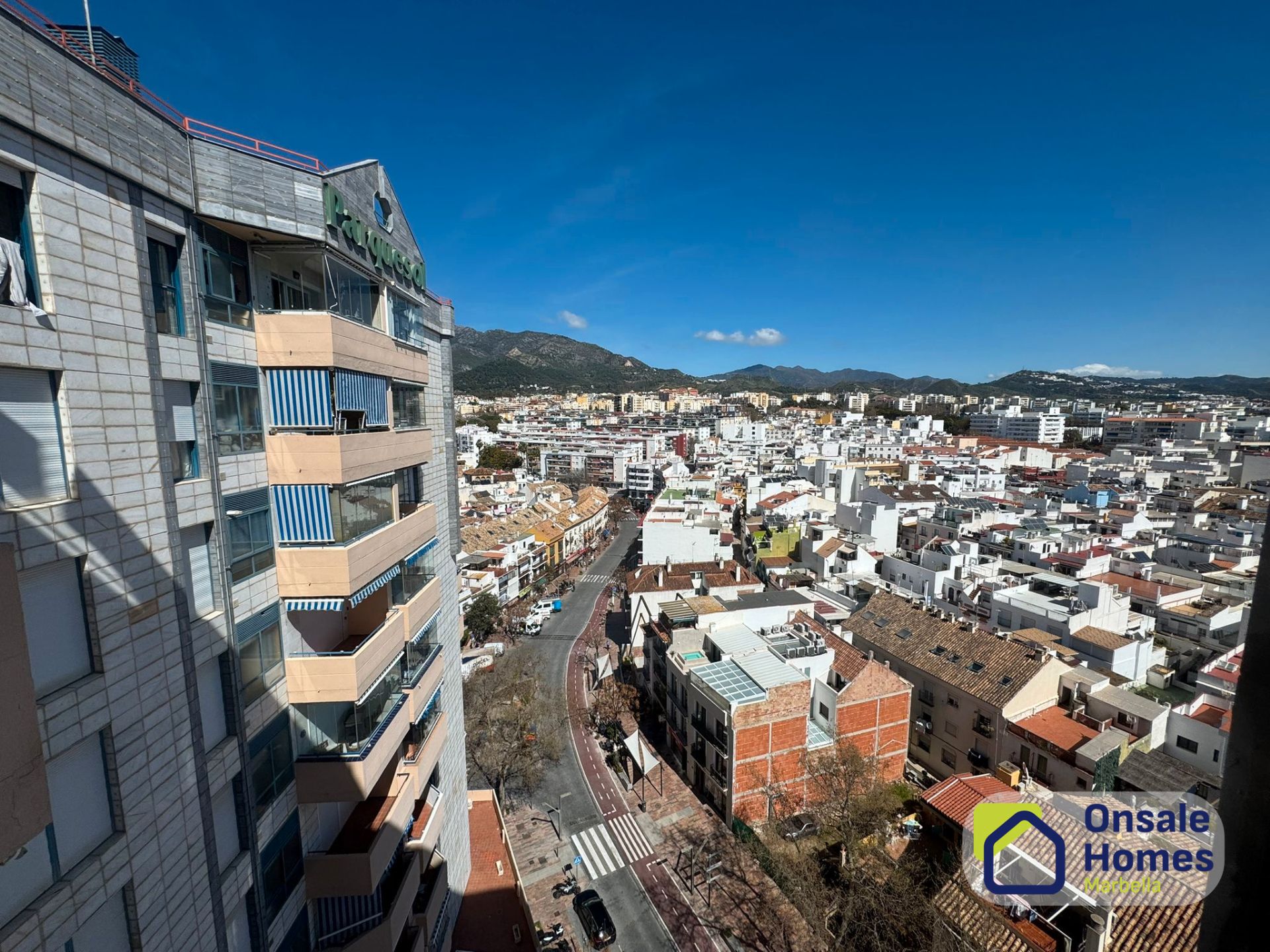 Exterior view of Flat for sale in Marbella  with Storage room and Balcony