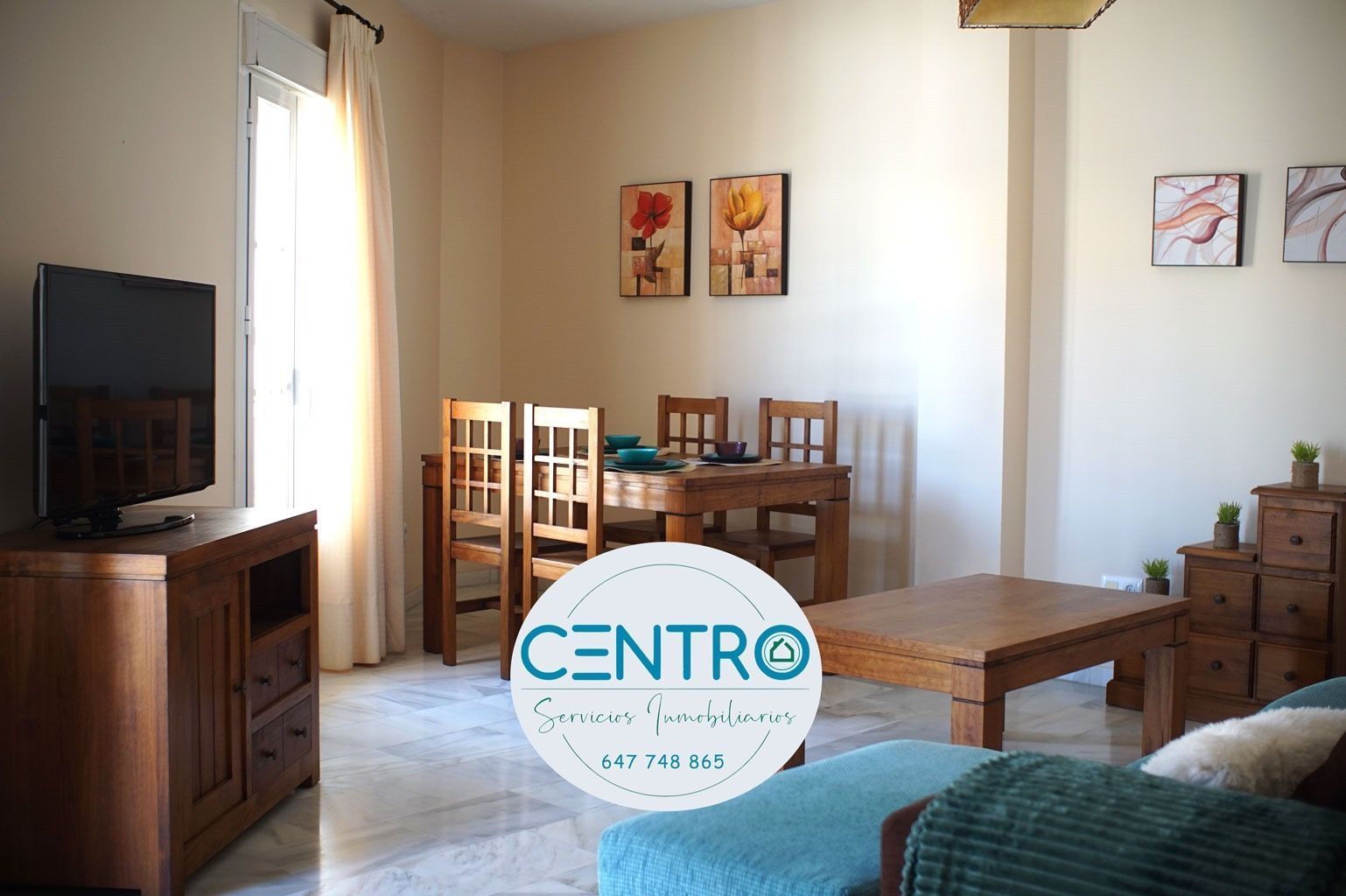 Menjador de Pis de lloguer en Algeciras amb Moblat