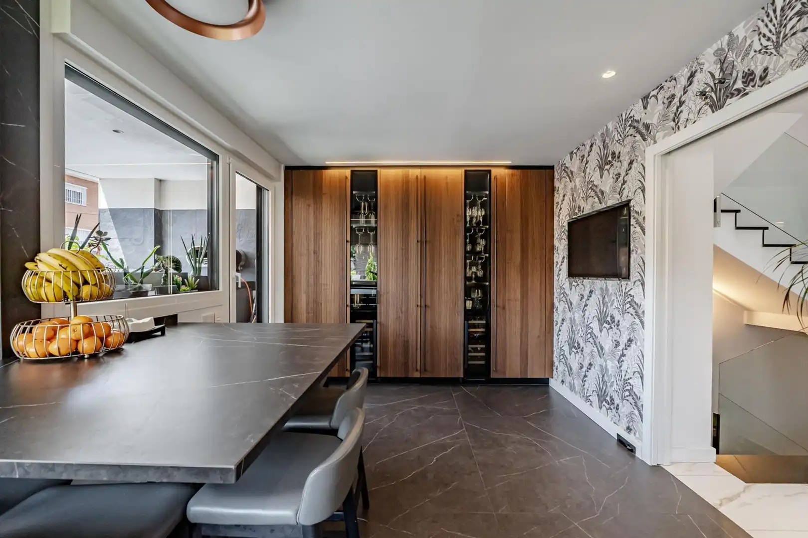 Comedor de Casa adosada en venta en Pozuelo de Alarcón con Aire acondicionado, Calefacción y Piscina