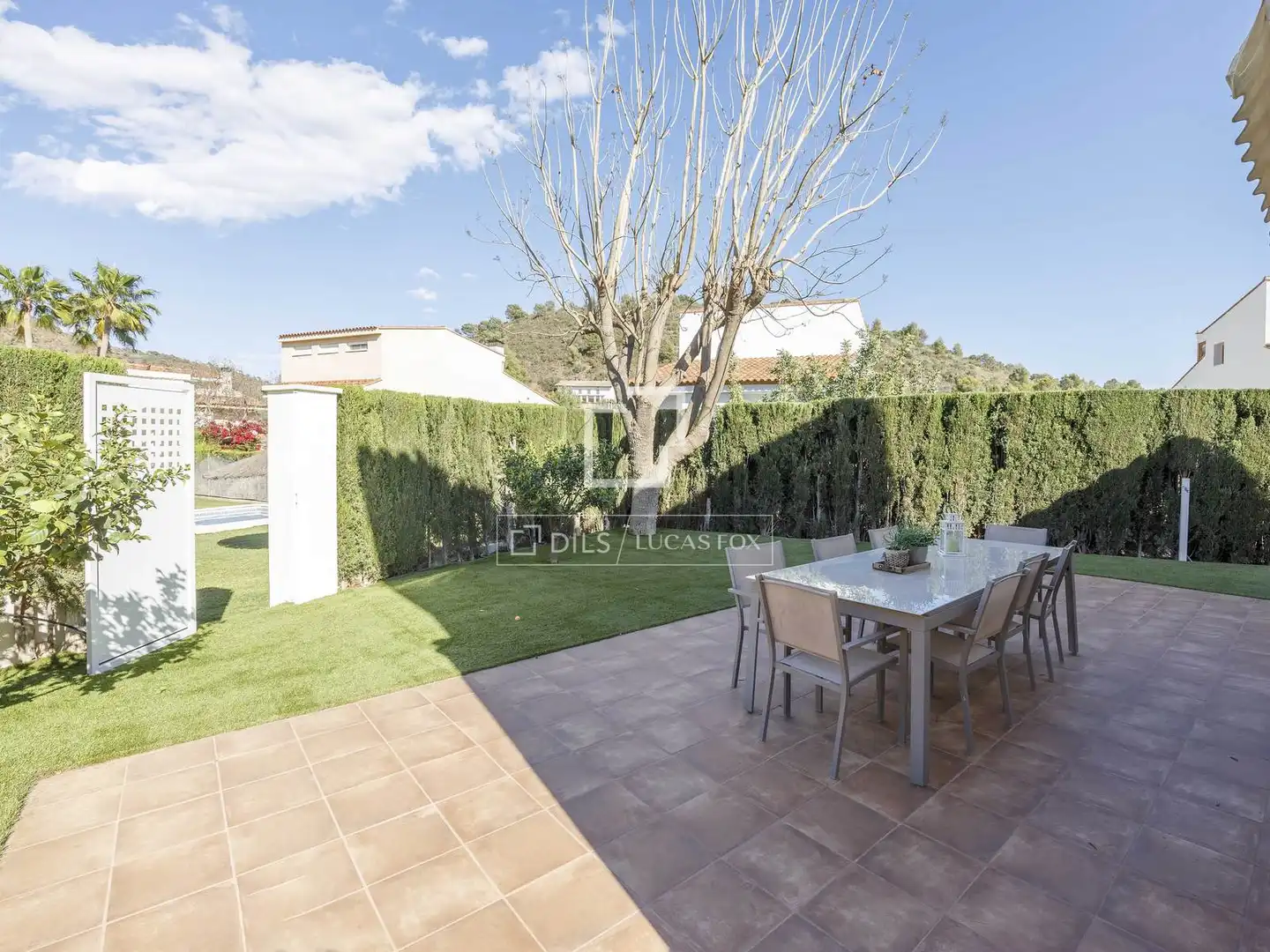 Terrassa de Casa o xalet en venda en Puçol amb Aire condicionat, Jardí privat i Parquet