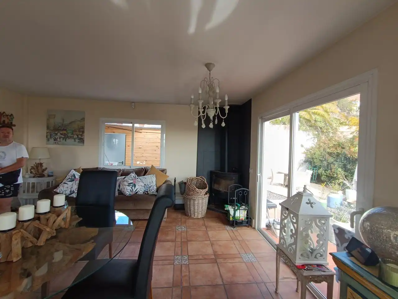 Living room of Houses for sale in Arona  with Private garden, Terrace and Alarm