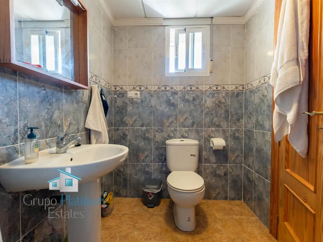 Baño de Casa adosada en venta en Pulpí con Aire acondicionado, Jardín privado y Trastero