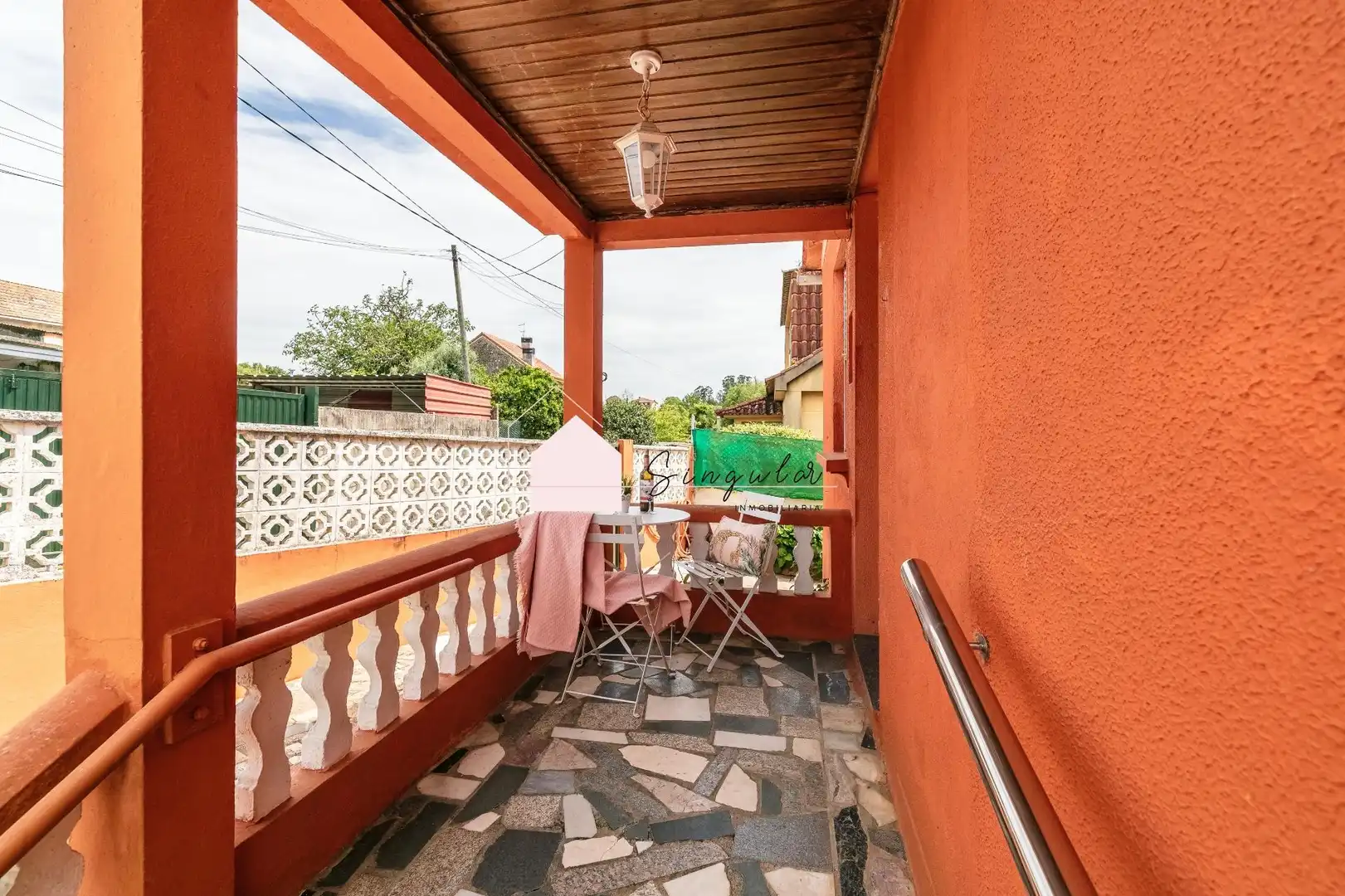Terraza de Casa o chalet en venta en Vigo  con Calefacción, Jardín privado y Trastero