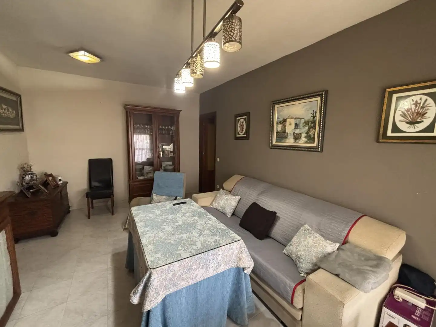 Sala de estar de Piso en venta en El Portil con Piscina