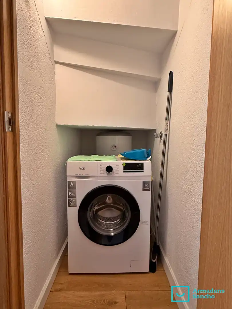 Bany de Dúplex de lloguer en Barcelona amb Aire condicionat, Parquet i Terrassa