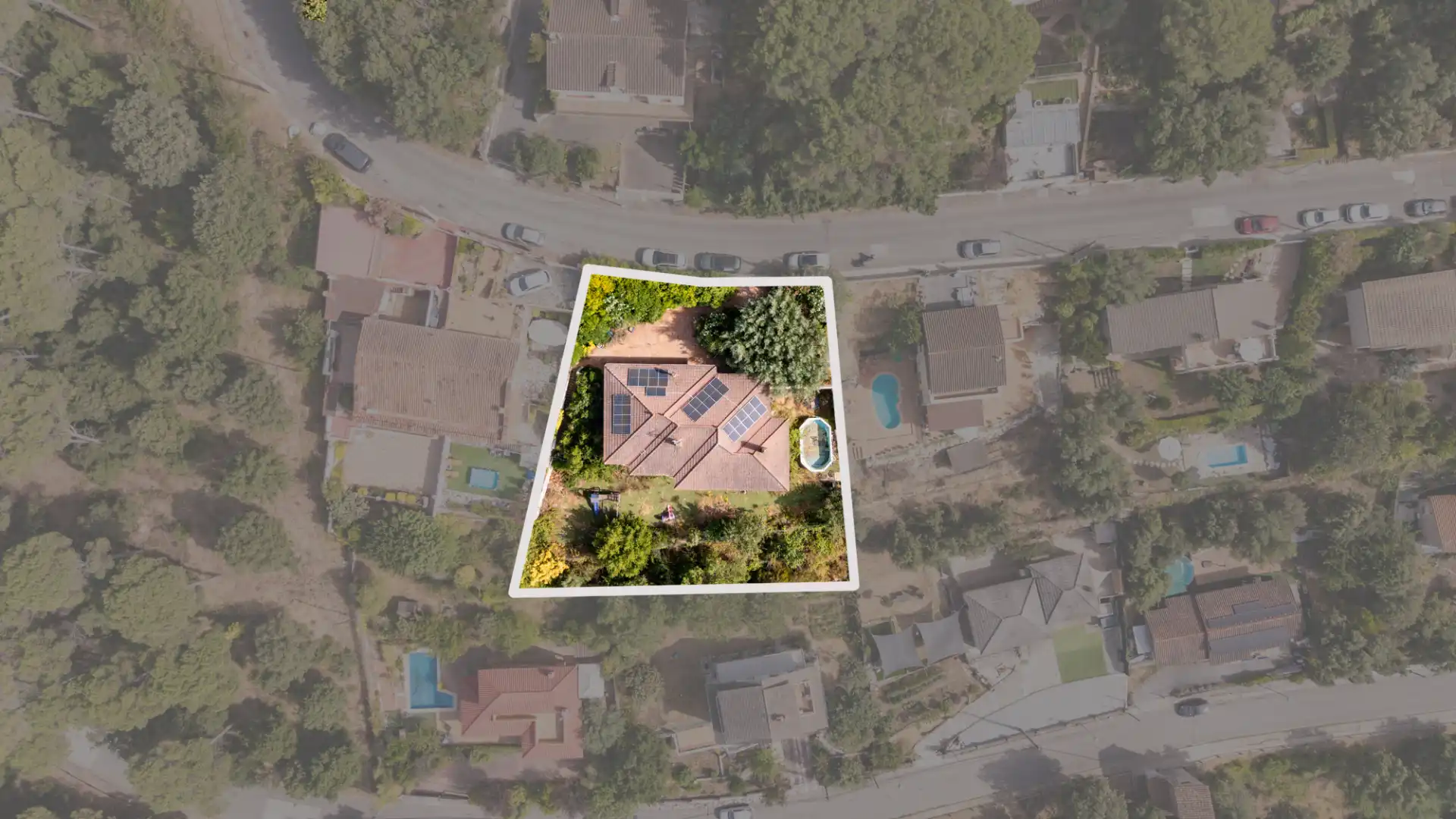 Vista exterior de Casa o chalet en venta en Llinars del Vallès con Aire acondicionado, Calefacción y Jardín privado