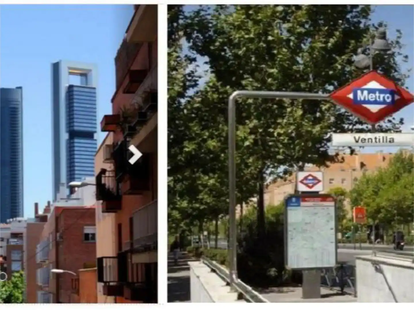 Vista exterior de Apartament de lloguer en  Madrid Capital amb Aire condicionat