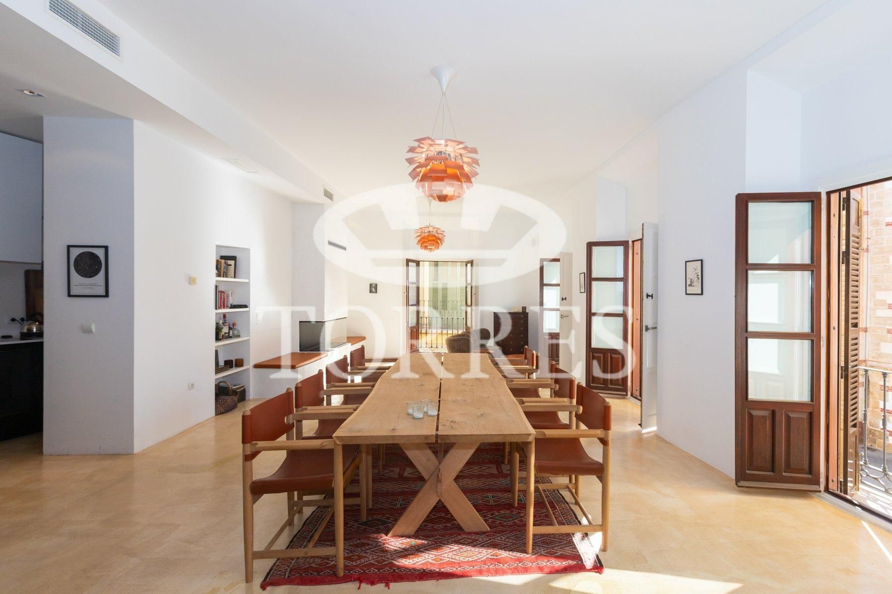 Dining room of House or chalet for sale in Málaga Capital  with Air Conditioner, Storage room and Furnished