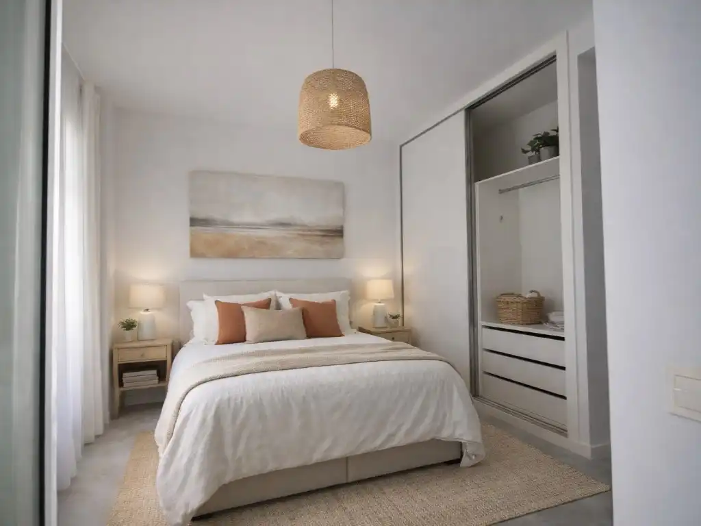 Bedroom of Flat for sale in Fuengirola  with Air Conditioner, Terrace and Oven