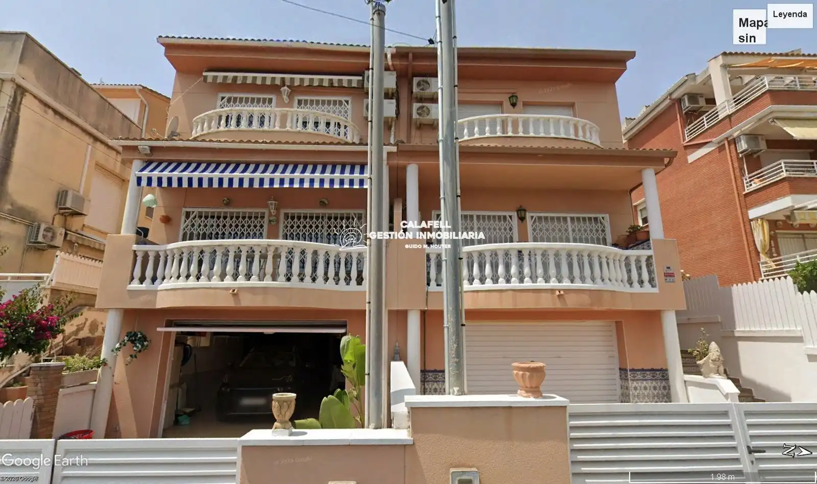 Vista exterior de Casa o chalet en venta en Calafell con Aire acondicionado, Jardín privado y Terraza