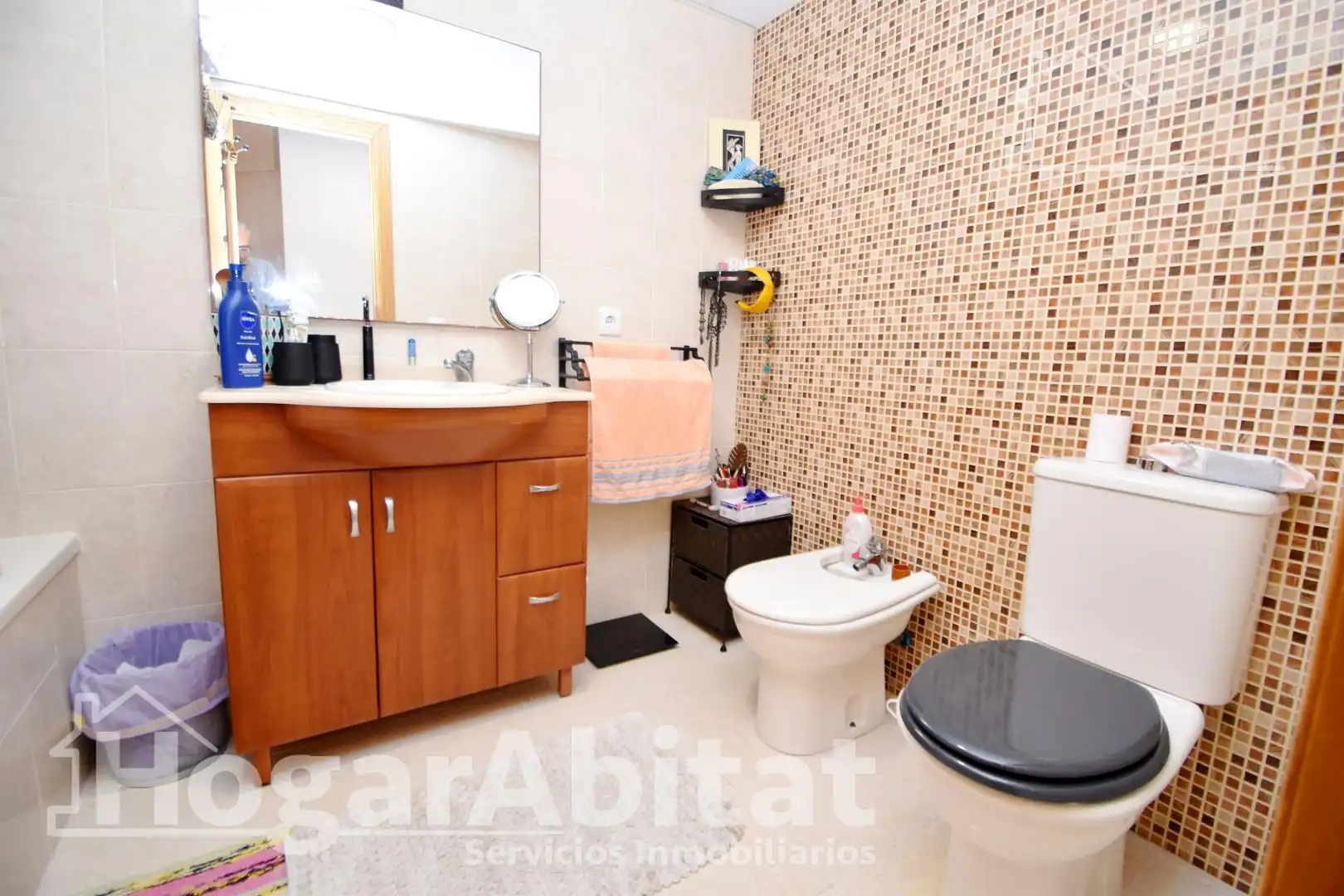Bathroom of Flat for sale in Sueca  with Heating