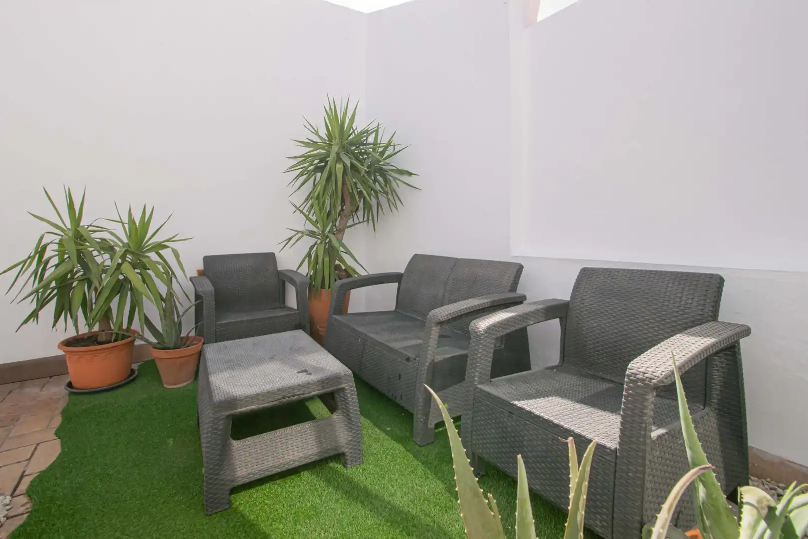 Terrace of Flat for sale in Sevilla  with Air Conditioner, Terrace and Furnished