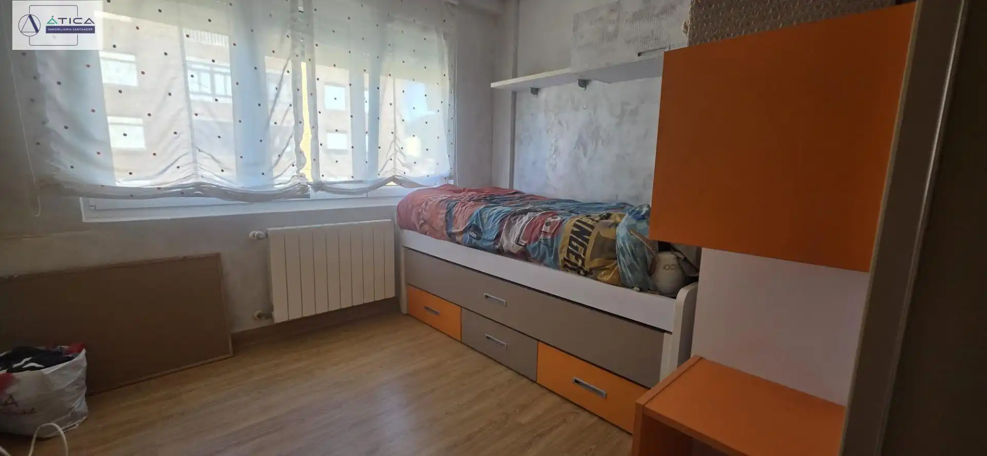 Bedroom of Flat for sale in Torrelavega   with Heating, Furnished and Balcony