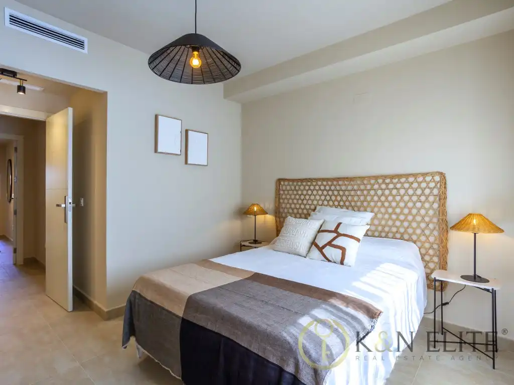 Dormitori de Pis en venda en Moraira amb Aire condicionat, Jardí privat i Terrassa