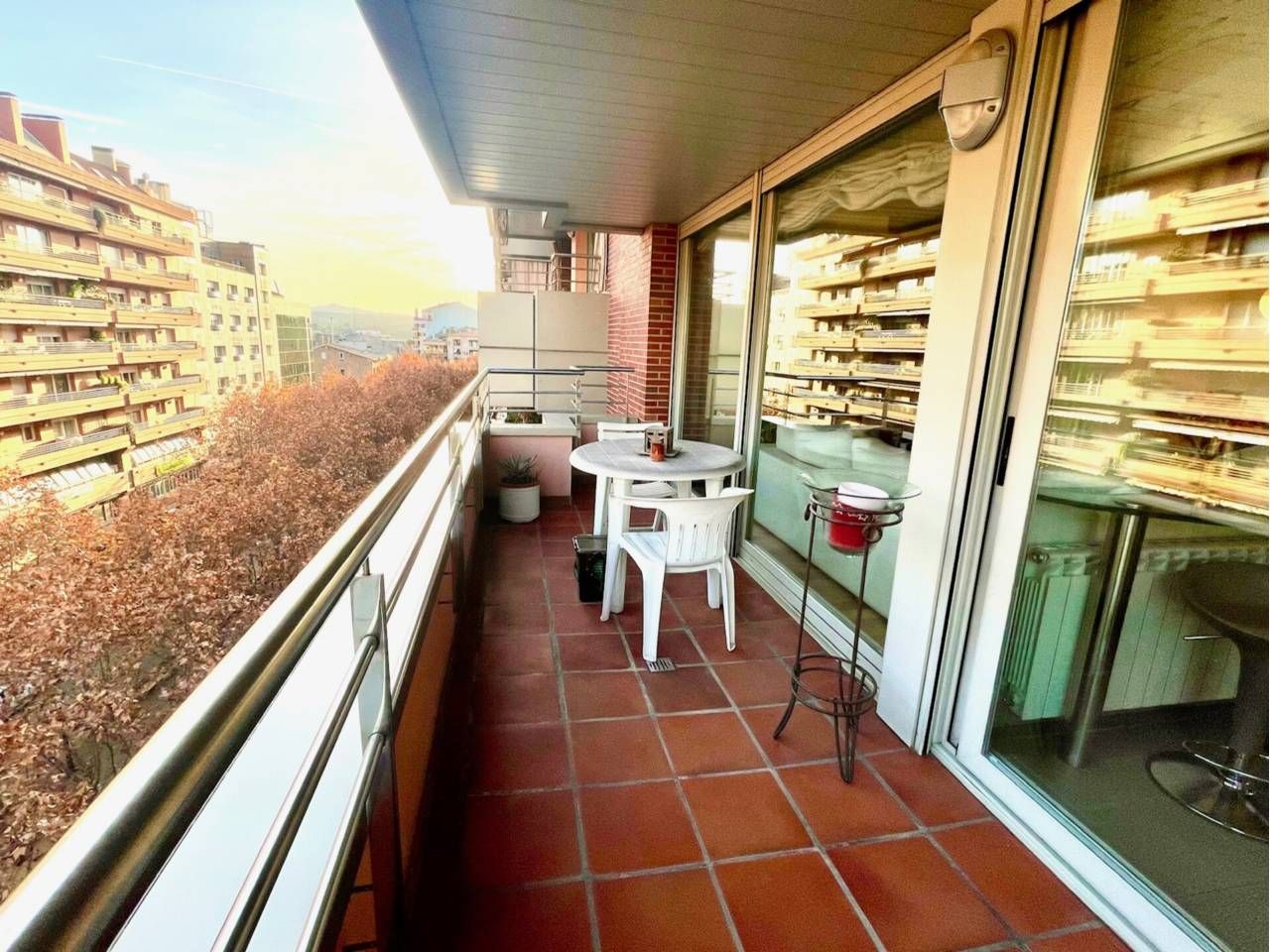 Terrace of Flat for sale in Manresa  with Air Conditioner, Heating and Parquet flooring