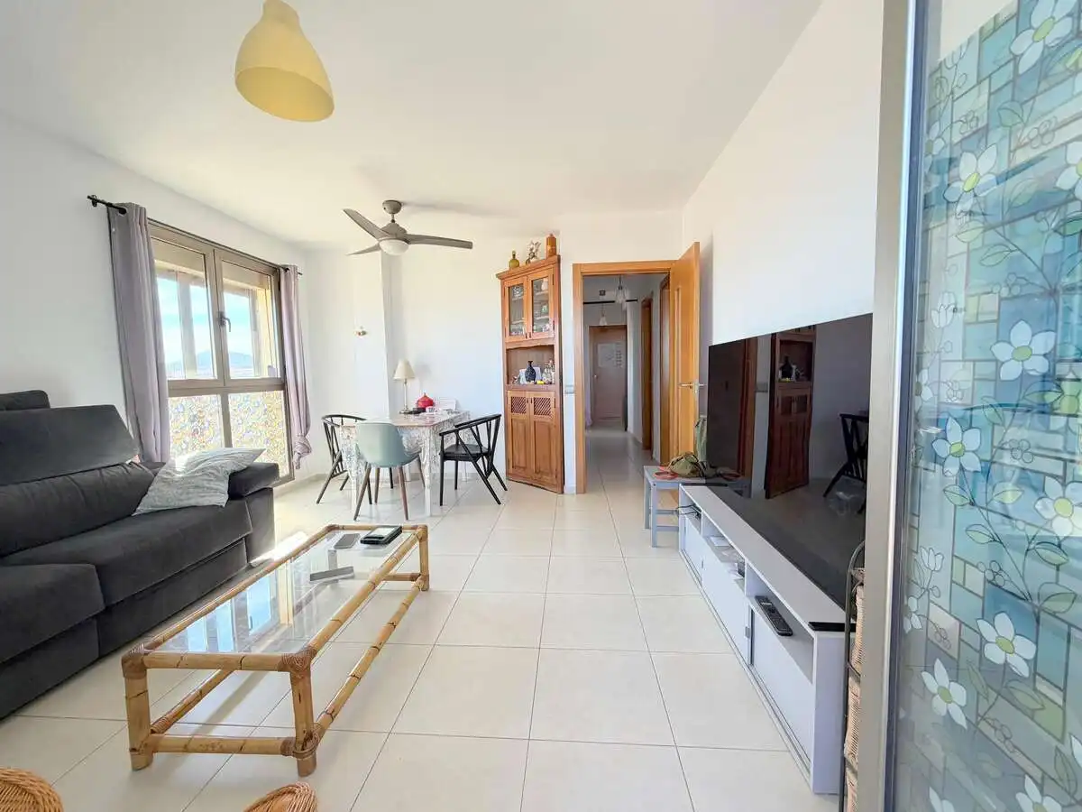 Living room of Flat for sale in Arrecife  with Storage room, Furnished and Balcony